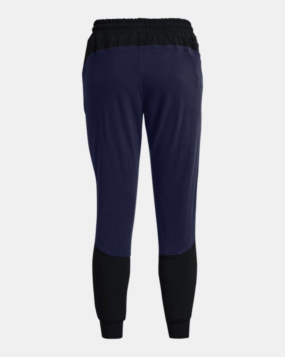 Women's UA RUSH™ Fleece Pants, Blue, pdpMainDesktop image number 7
